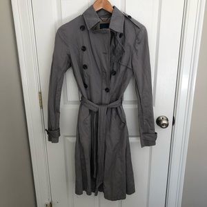 Gryphon grey trench coat